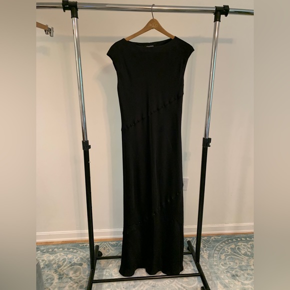 Emanuel Ungaro full length dress with beaded detailing - Picture 1 of 3